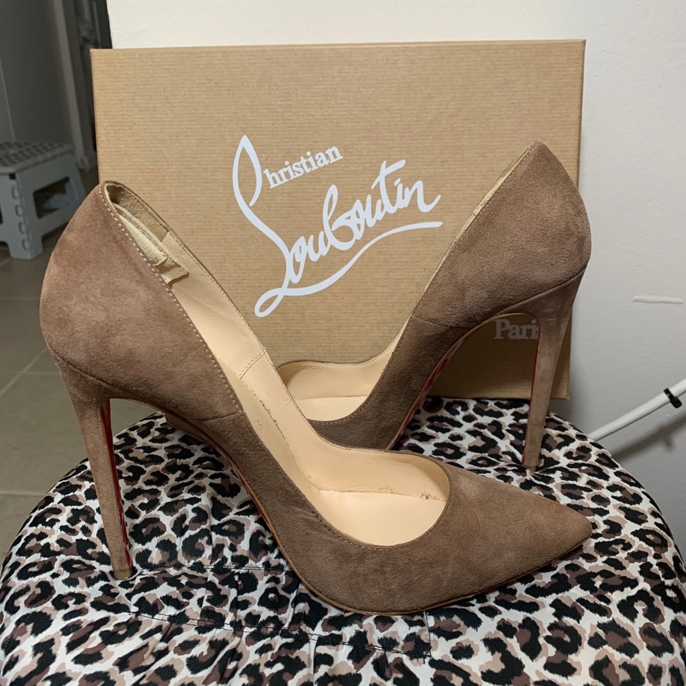 Christian Louboutin So Kate Bark Suede